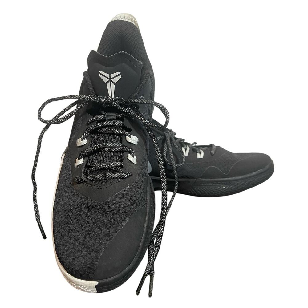 Nike Kobe Mamba Fury Black White Basketball Athletic Shoes Men's Size 9 USED